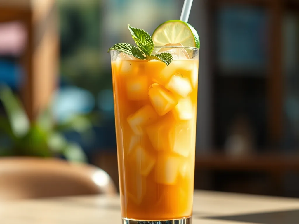 Thai Iced Tea Creamy and Refreshing Thai Beverage Recipe
