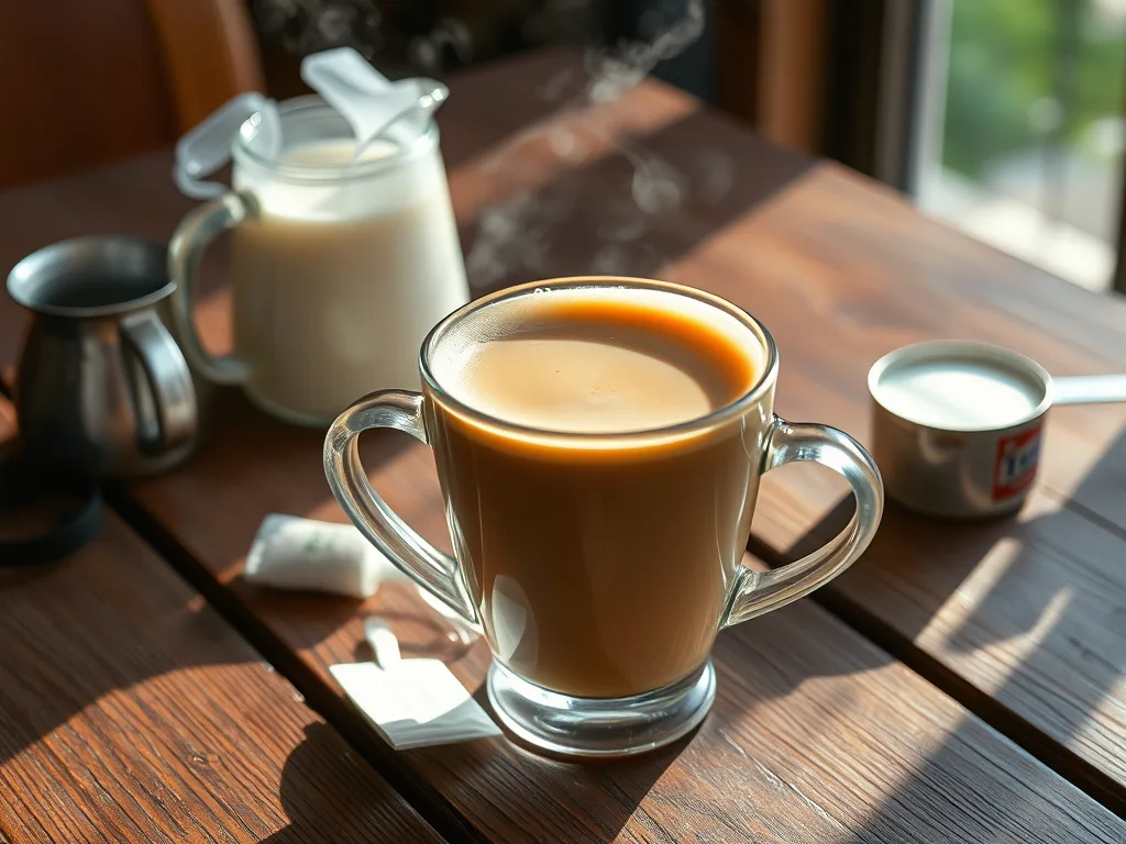 Malaysian Teh Tarik Pulled Tea Recipe with Creamy Foam