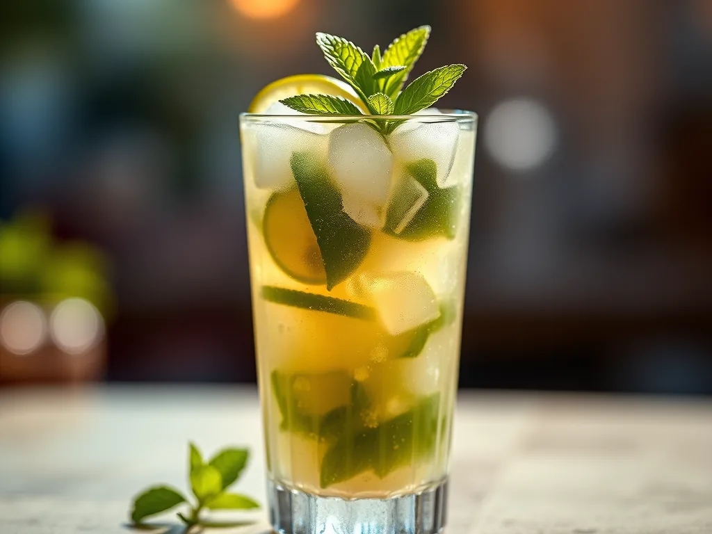 Mojito cubano – receita clássica de coquetel de rum com menta e limão