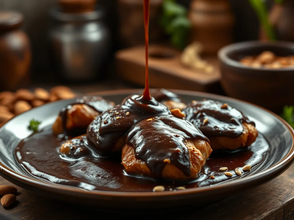 Mole Poblano Mexicano – Receta de salsa de chocolate rica y picante