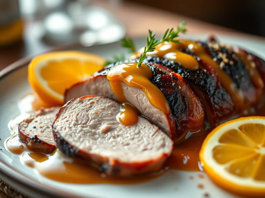 Roasted Duck Breast with Orange Grand Marnier Sauce – Elegant Recipe