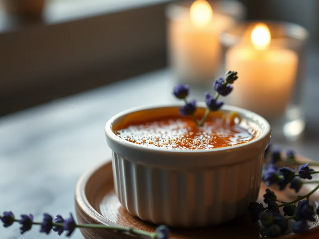 Lavender Honey Crème Brûlée – A Delicate French Dessert Recipe