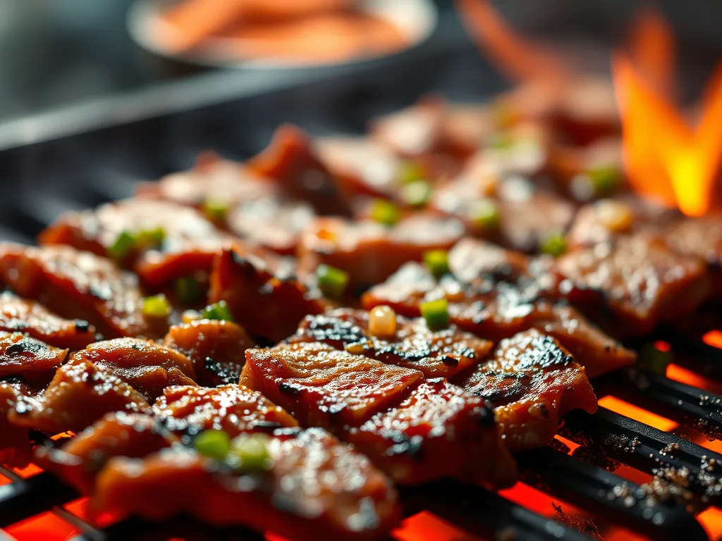 Korean Bulgogi Beef with Sticky Rice