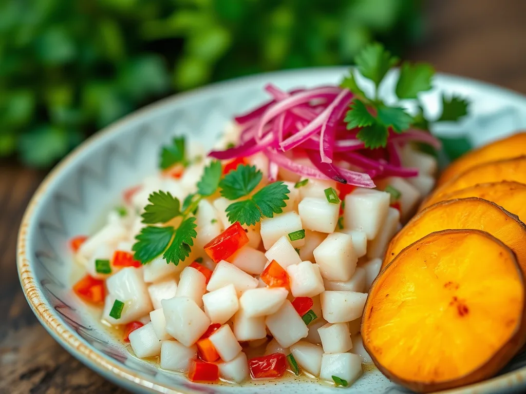 Authentisches peruanisches Ceviche-Rezept mit Leche de Tigre