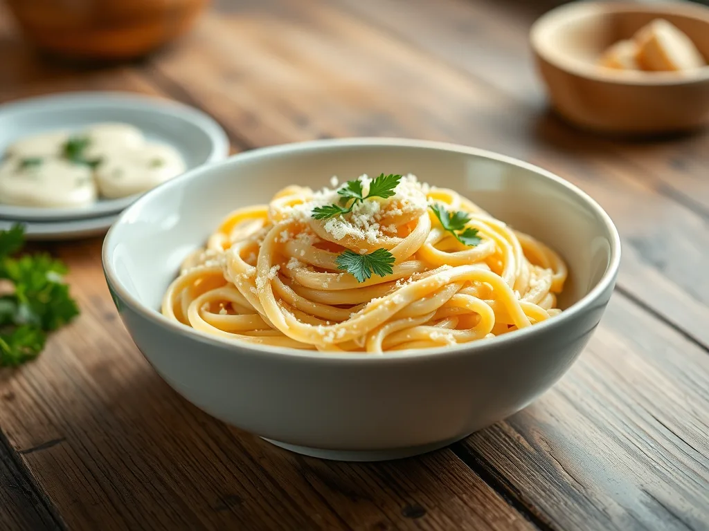 Salsa cremosa Alfredo de fettuccine Copycat Olive Garden