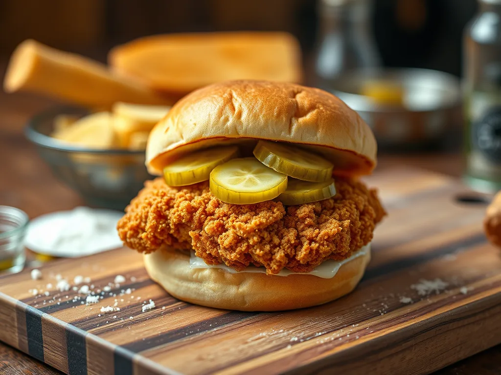 Copycat Chick-fil-A Hühnchen-Sandwich-Rezept – hausgemachtes knuspriges Hühnchen