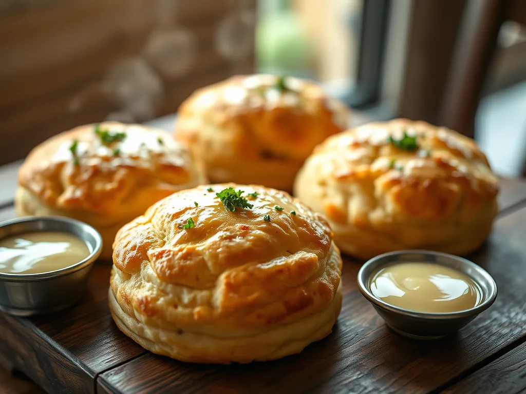 Receta de galletas imitadoras de langosta roja y queso Cheddar Bay: bondad esponjosa y con queso