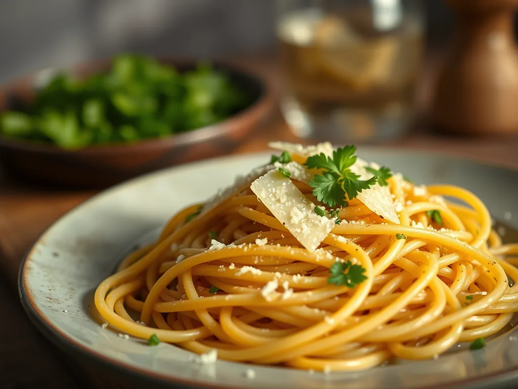 Spaghetti Aglio e Olio – einfaches Nudelrezept mit Knoblauch und Olivenöl