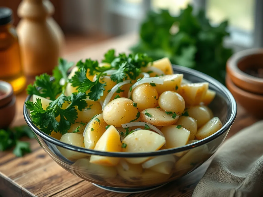 German Kartoffelsalat Potato Salad Recipe – Authentic & Easy