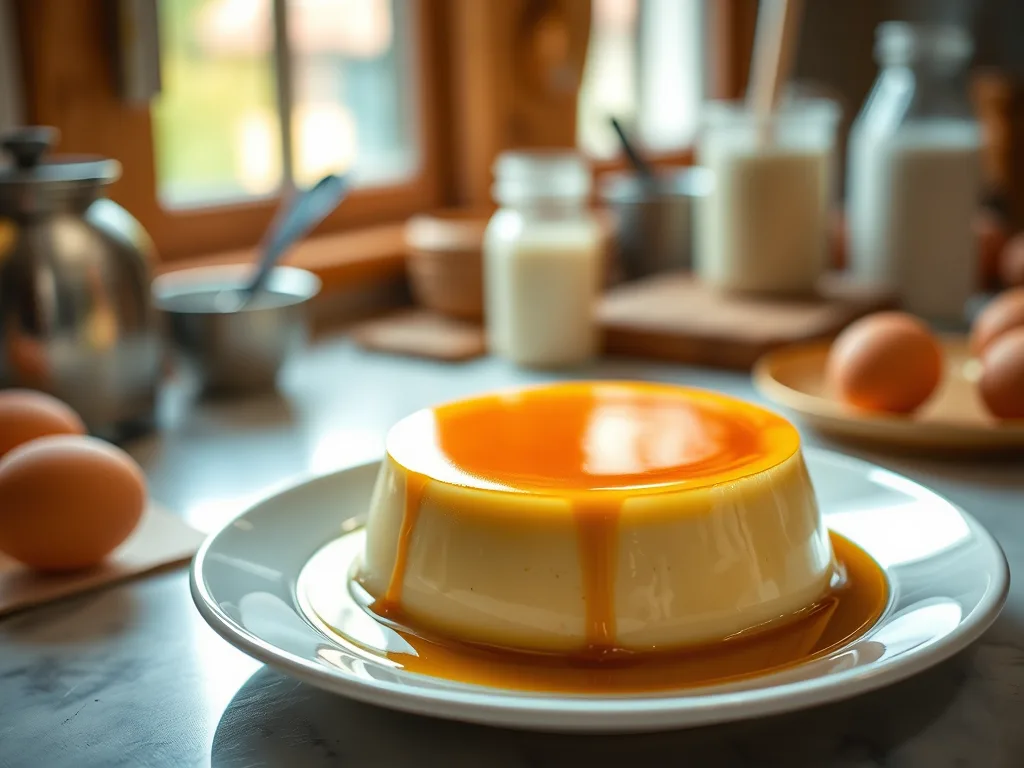 Leche Flan Caramel Custard Dessert Recipe