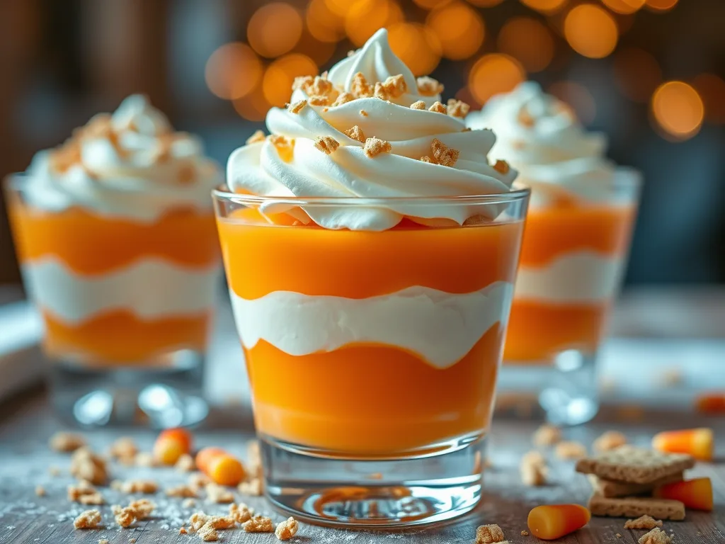 Candy Corn Parfait – Fun Halloween Dessert Recipe