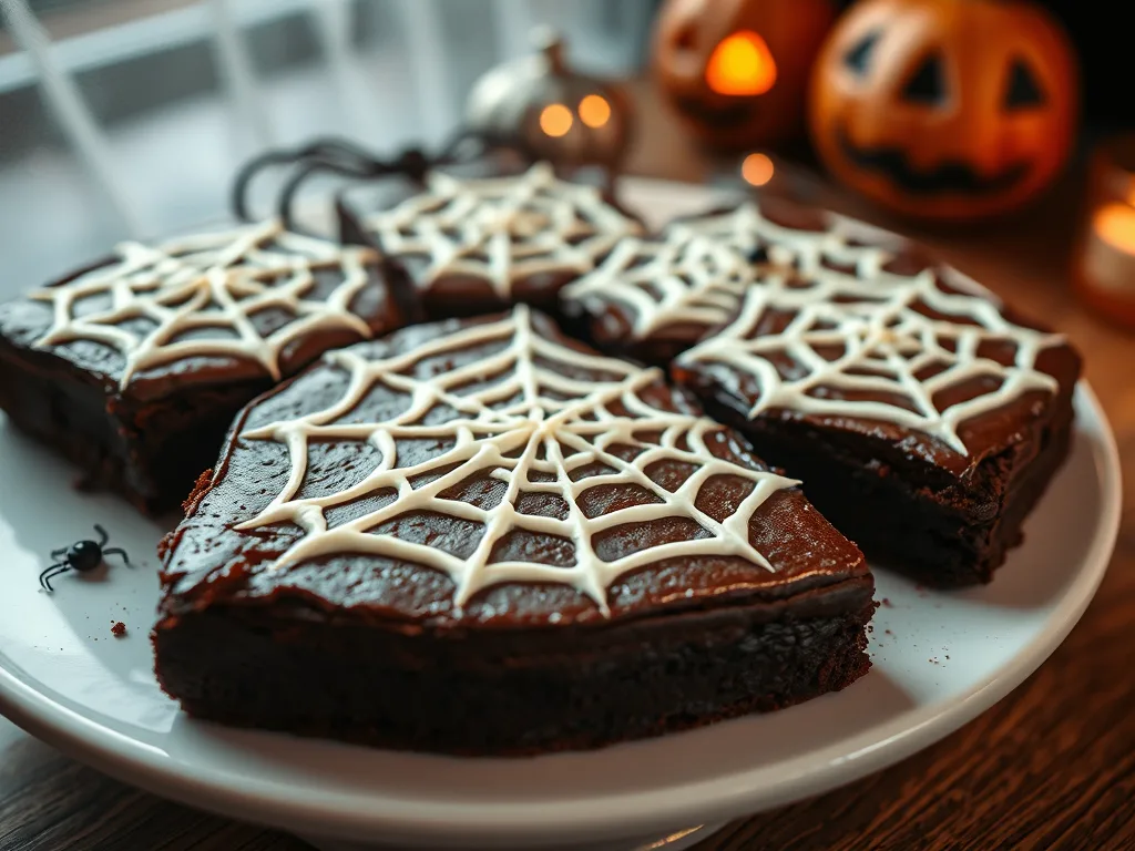 Spiderweb Brownies – Fun Halloween Dessert Recipe