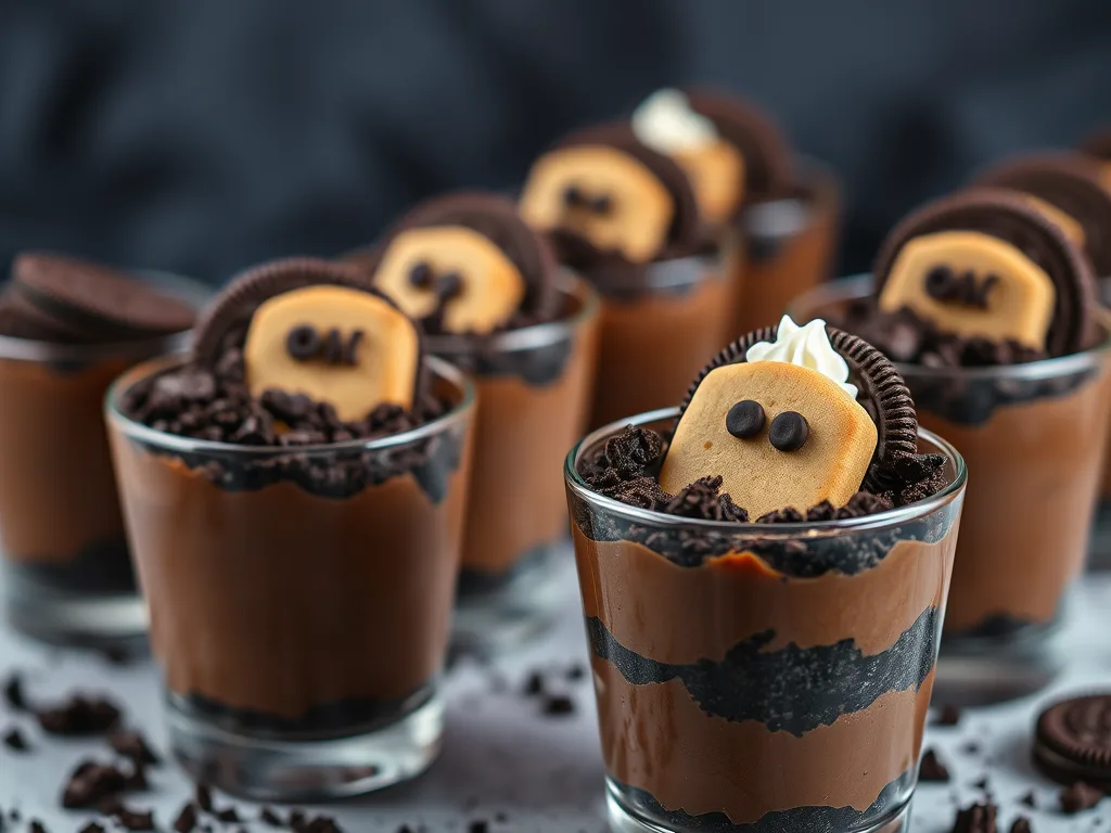 Einfaches Rezept für Schokoladenpuddingbecher – einfaches Dessert ohne Backen