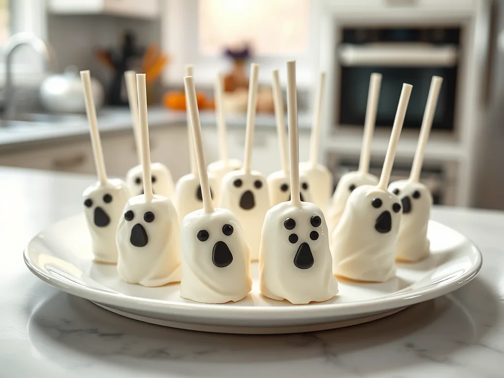 Paletas de malvavisco fantasma: golosinas fáciles de malvavisco para Halloween