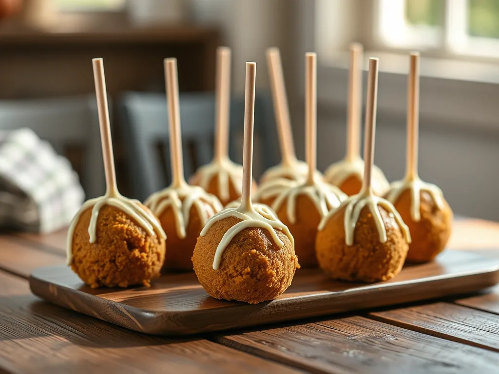 Recette facile de cake pops à la citrouille et aux épices