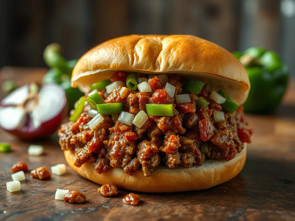 Classic American Sloppy Joes – Easy Ground Beef Sandwich