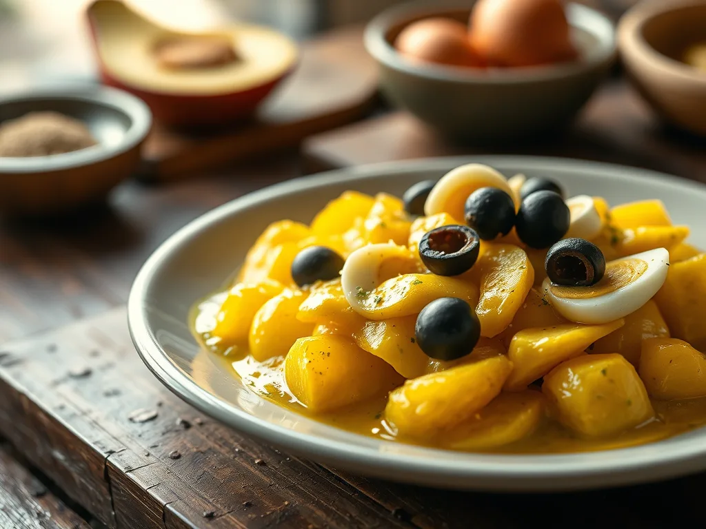 Peruvian Papa a la Huancaína – Potatoes with Creamy Aji Sauce