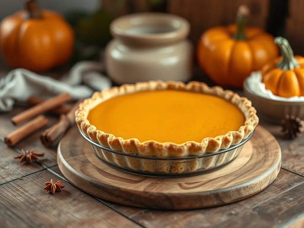 Pumpkin Pie Classic Thanksgiving Dessert Recipe