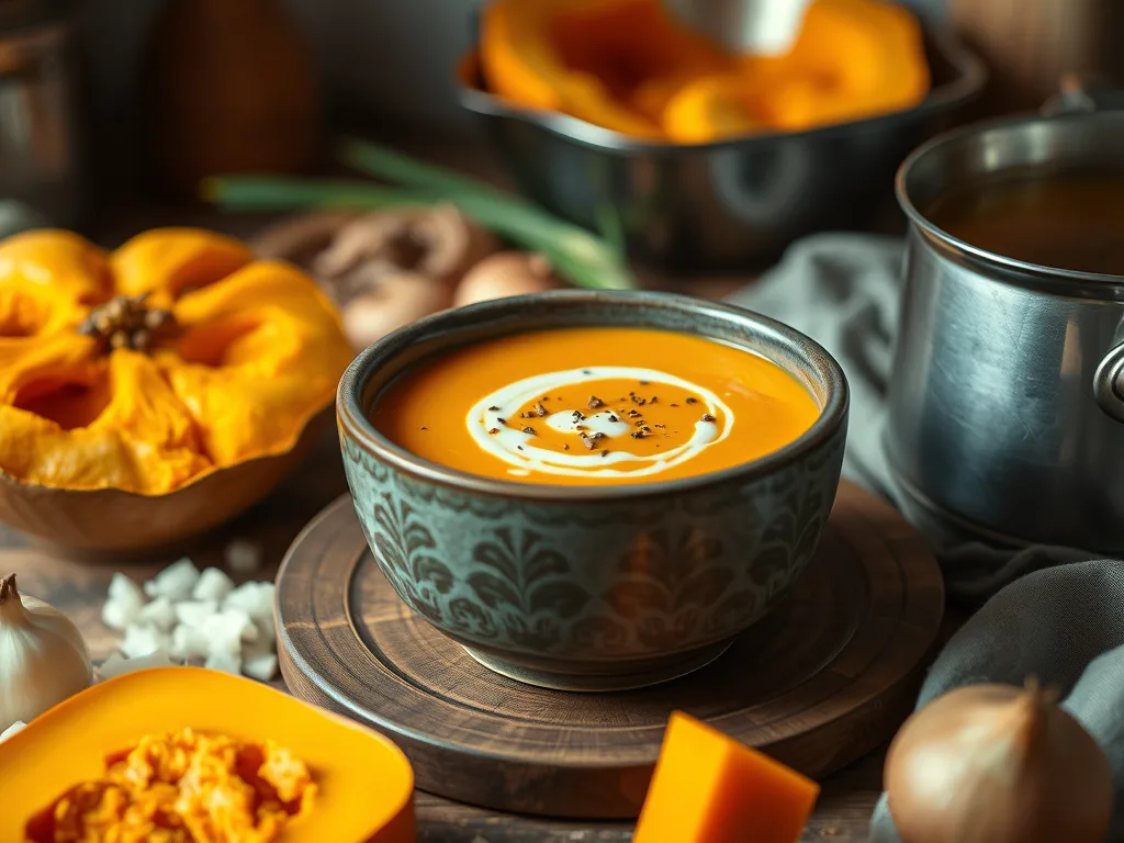 Roasted Butternut Squash Soup – A Warm Christmas Starter Recipe