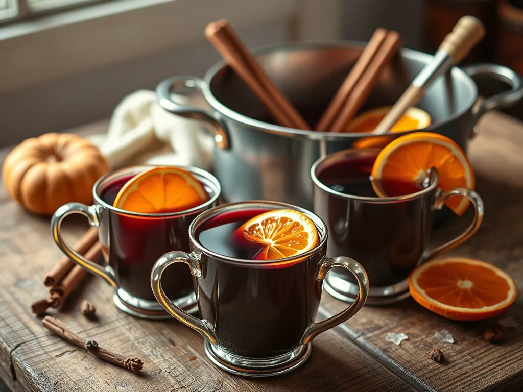 Spiced Mulled Wine a Cozy Christmas Drink Recipe