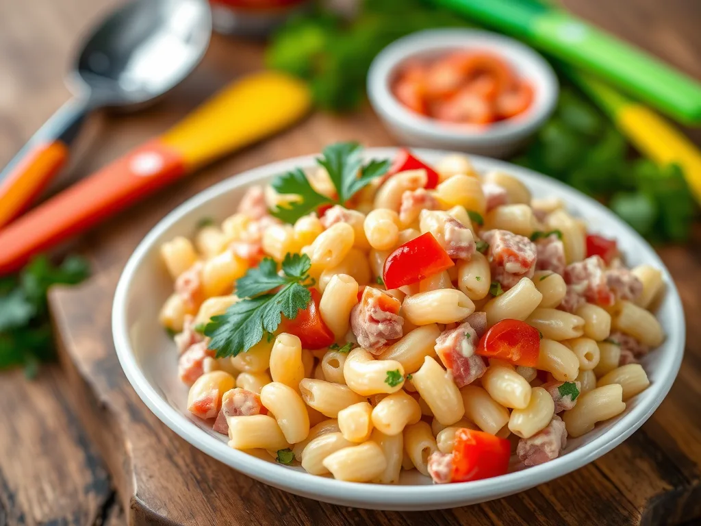 Puerto Rican Ensalada de Coditos (Macaroni Salad)