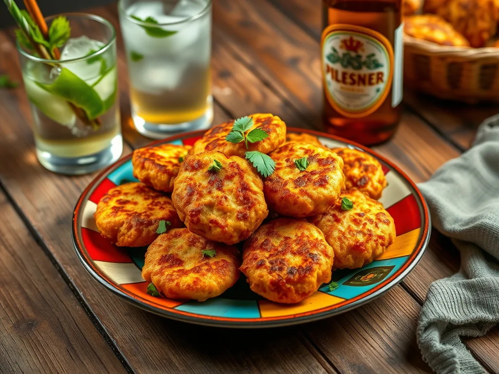 Puerto Rican Bacalaitos – Crispy Codfish Fritters Recipe