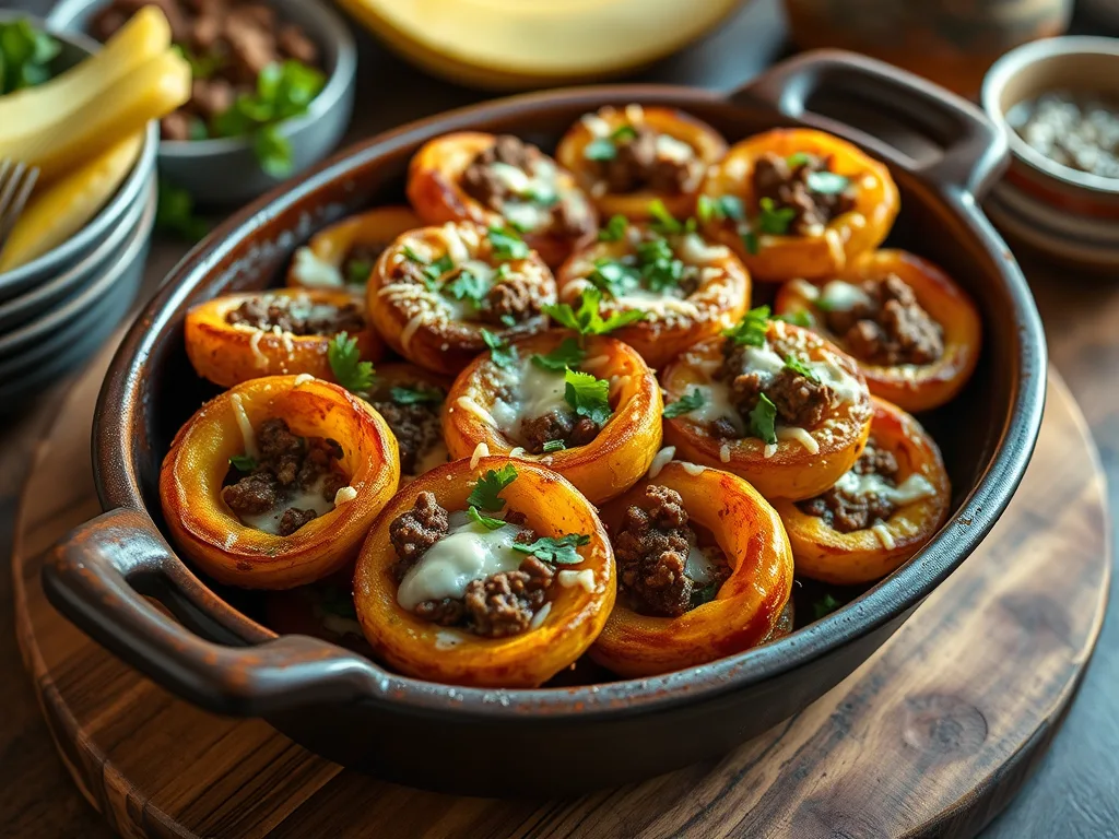 Puerto Rican Piononos – Sweet Plantain Rolls Recipe