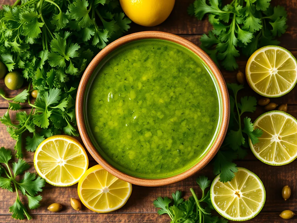Puerto Rican Salsa Verde Recipe – Fresh Green Herb Sauce