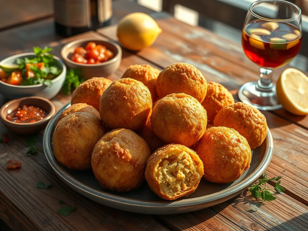 Puerto Rican Papas Rellenas (Stuffed Potatoes)